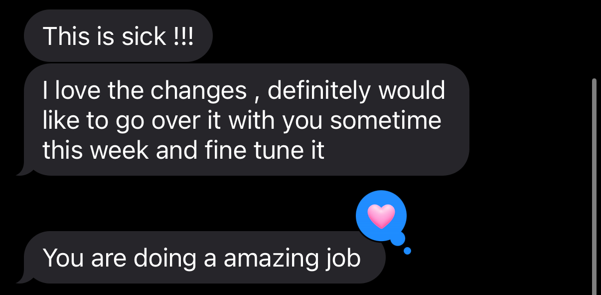 Client message 1
