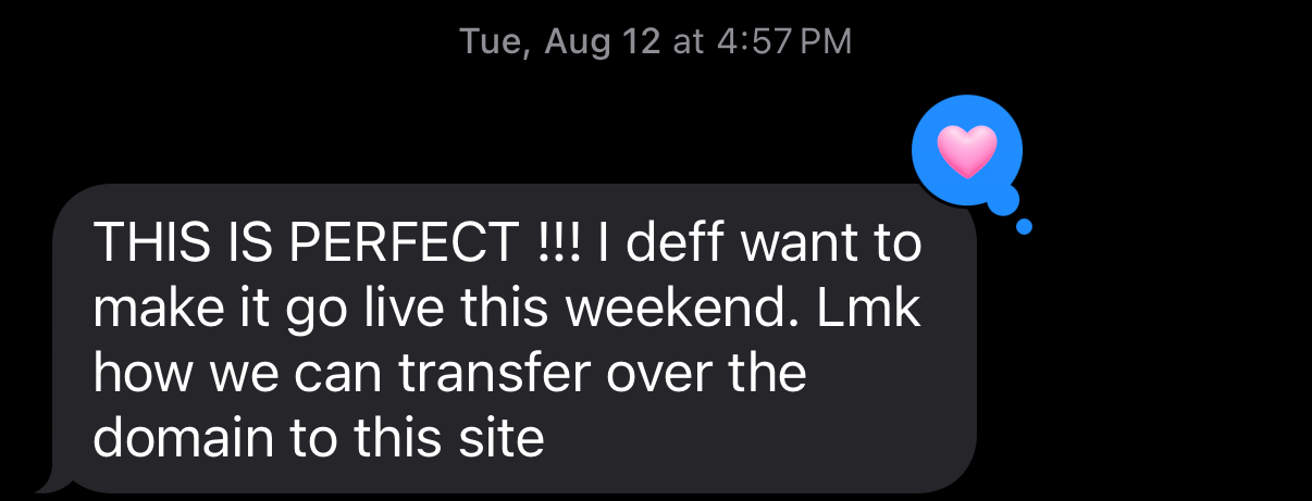 Client message 3